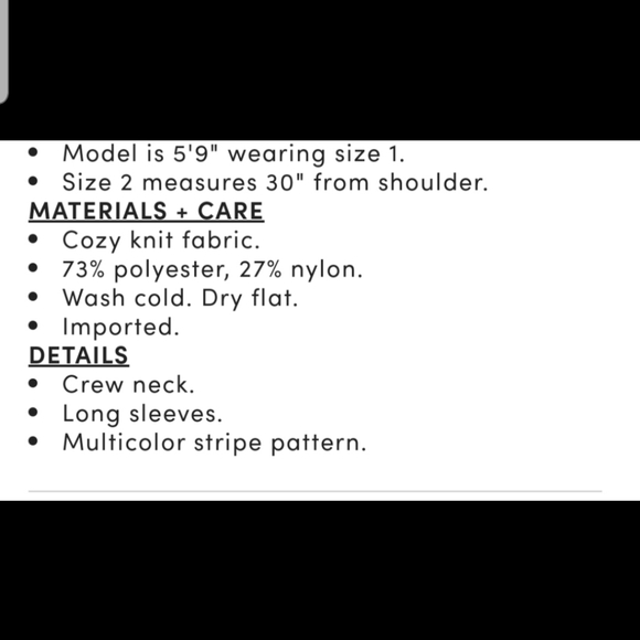 NWT Ultra soft Torrid Sweater - Picture 9 of 9